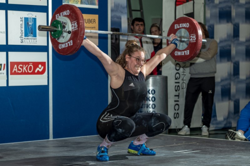 Klara Franek mit neuem Landesrekord im Reißen